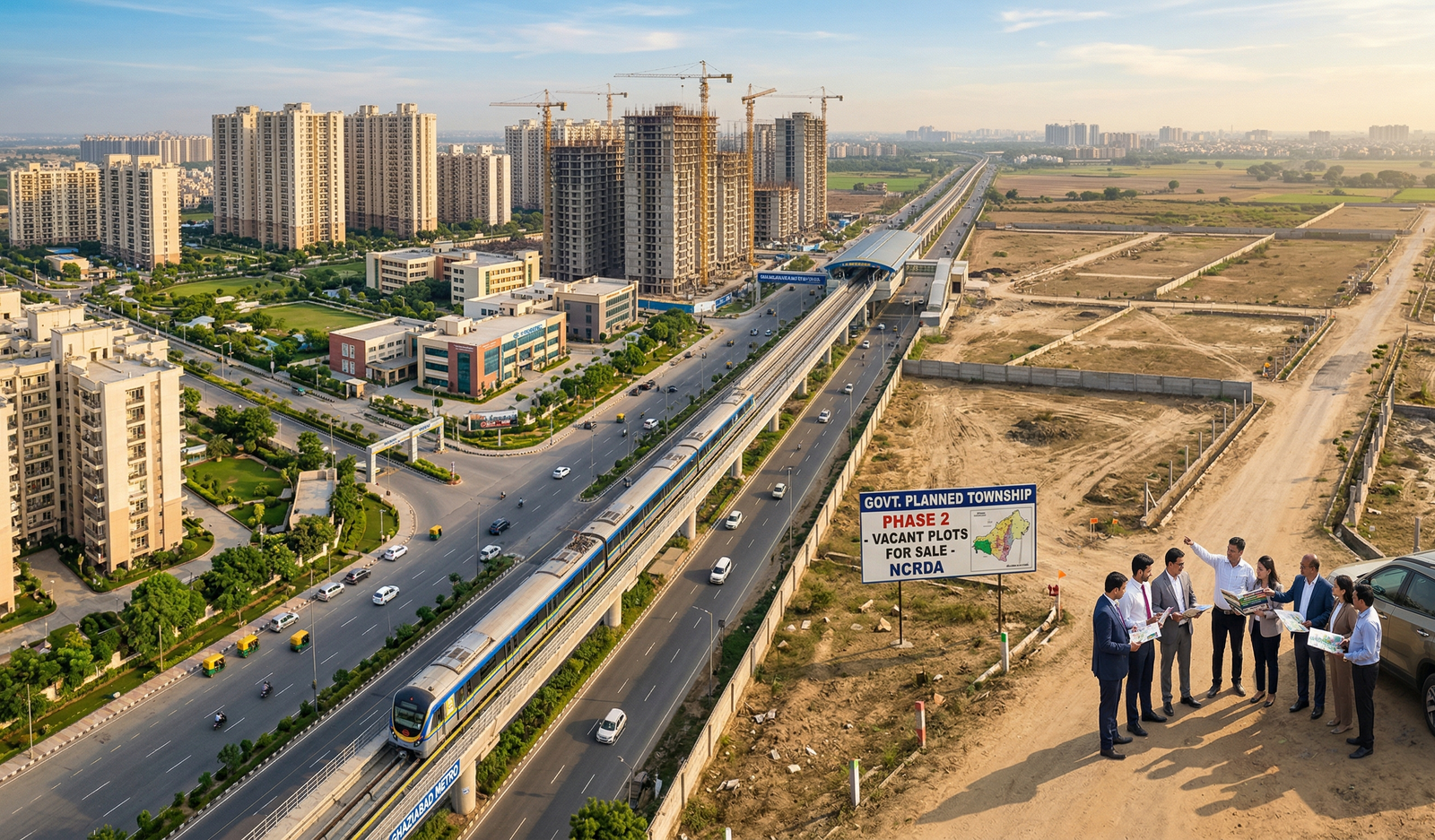 Why Smart Investors Buy Plots Near Government Townships