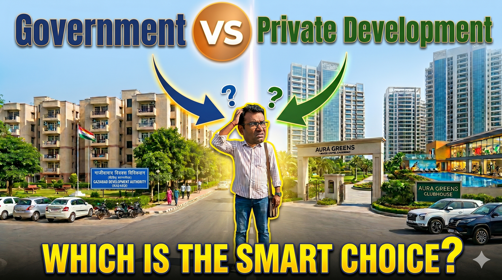 GDA Housing Scheme vs Private Builders | Best Property in Ghaziabad