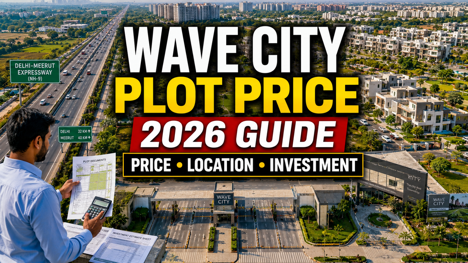 Wave City Ghaziabad Plot: Latest Rates, Investment Guide &amp; Buying Tips (2026)