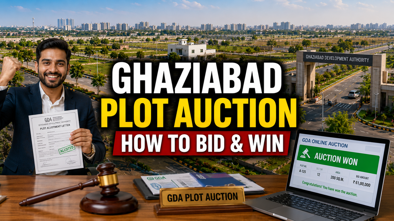 Ghaziabad Plot Auction: Complete Guide to Buying Government Auction Plots