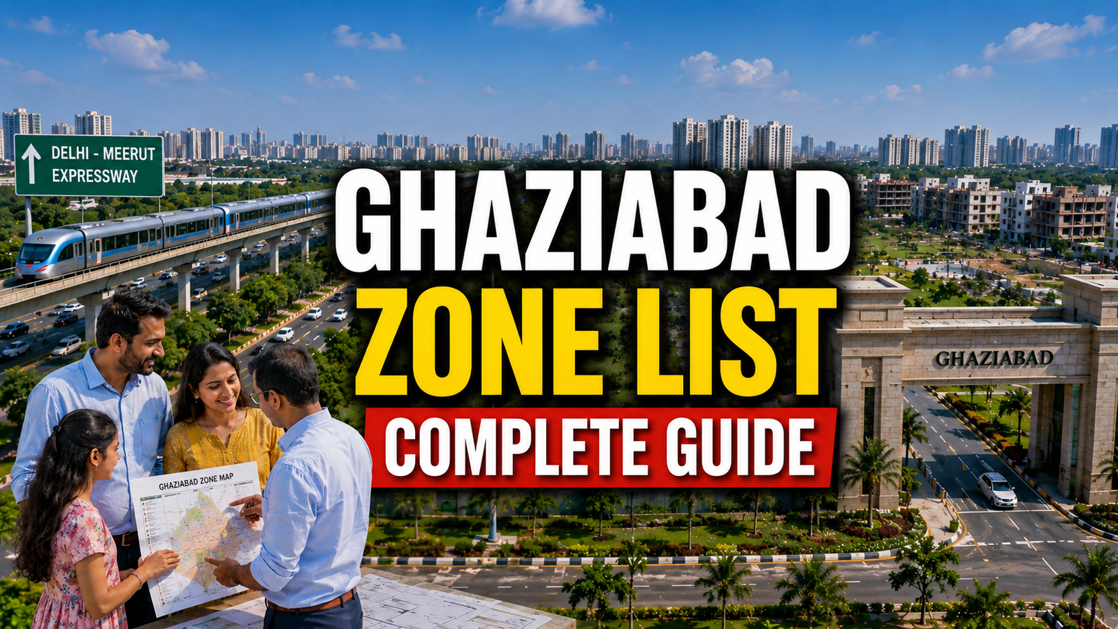 Ghaziabad Zone List - Complete Guide