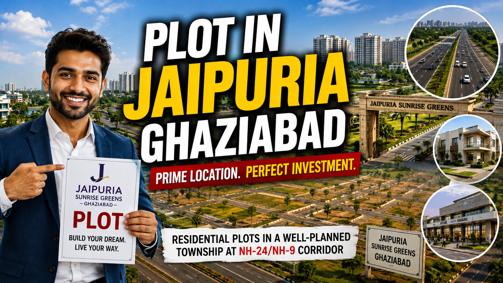Plot in Jaipuria Ghaziabad: Complete Buyer’s Guide, Location Insights, Prices, and Things to Check Before You Buy
