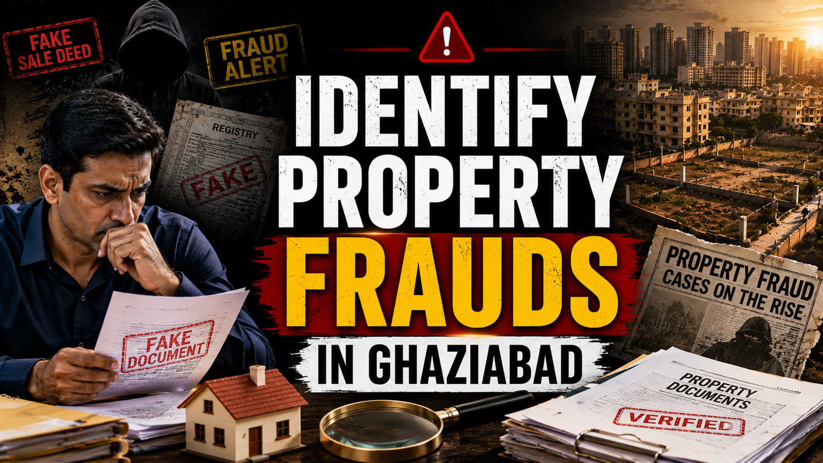 Property Frauds in Ghaziabad: Common Scams, Verification Steps and Buyer Safety Tips