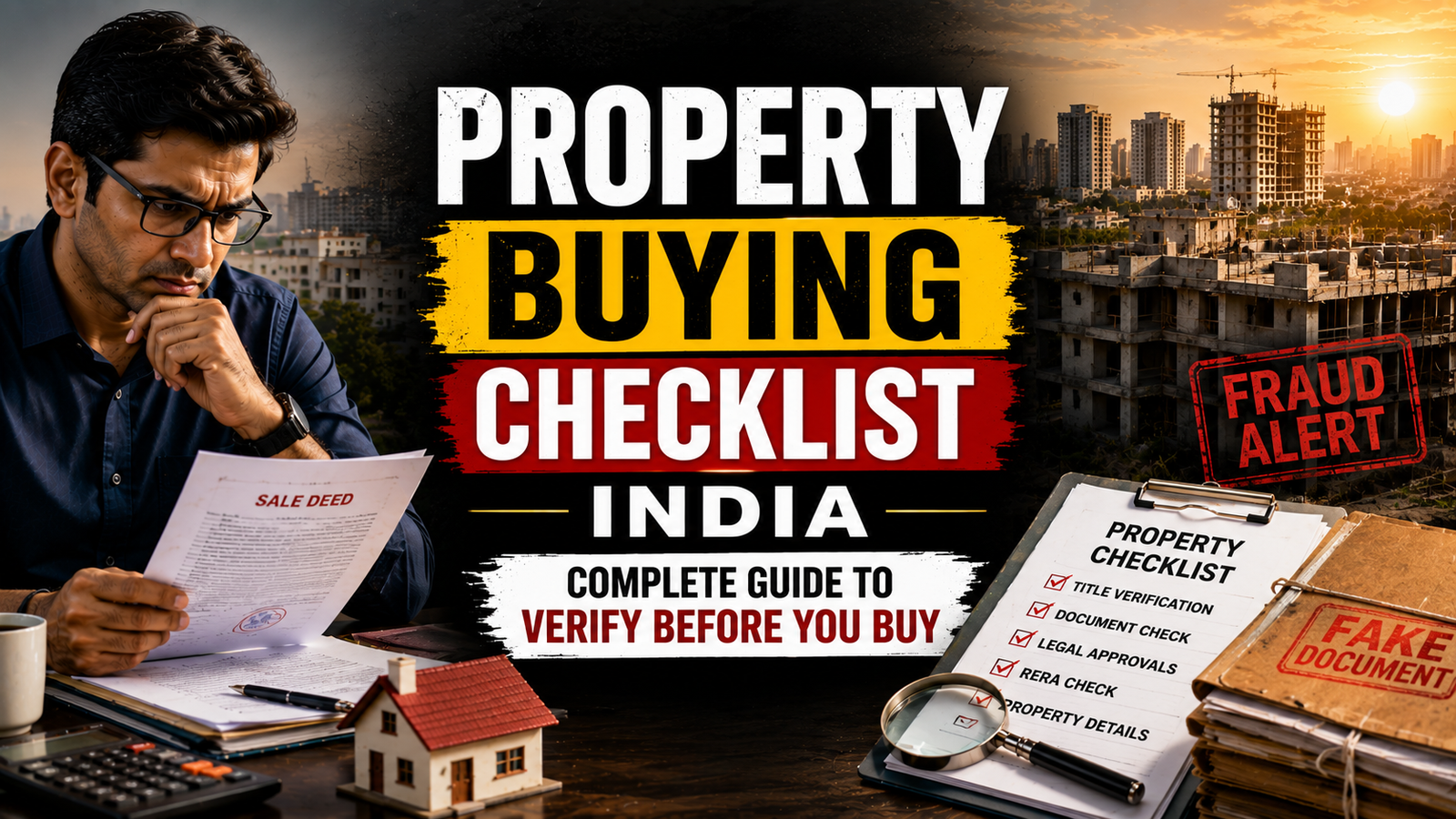 Property Buying Checklist India: Complete Guide to Verify Before You Buy