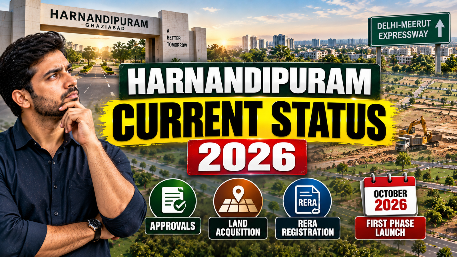 Harnandipuram Current Status September 2026: Approvals, RERA Registration, Land Acquisition and First Phase Launch Explained